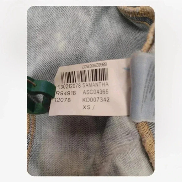 Mavi Acid Wash Light Wash Denim Jean Jacket Size XS - Picture 9 of 10